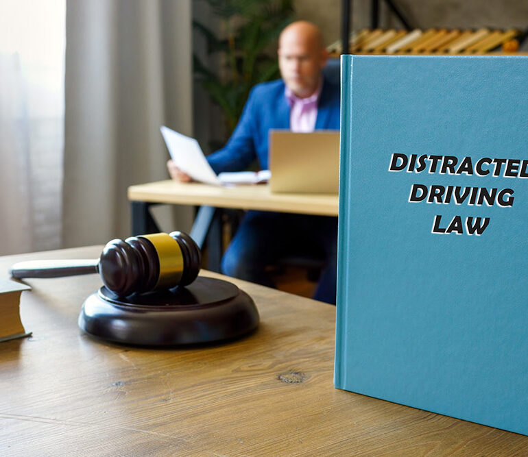 distracted driver accident